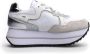 W6Yz Deva White Silver Sneakers - Thumbnail 1