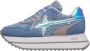 W6Yz Fabric and suede sneakers Deva W. - Thumbnail 1