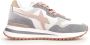 W6Yz Grijze Sneakers met Verhoogde Rubberen Zool - Thumbnail 1