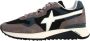 W6Yz Technical fabric and suede sneakers Yak-M. Multicolor Heren - Thumbnail 1