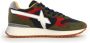 W6Yz Technical fabric and suede sneakers Yak-M. Multicolor Heren - Thumbnail 1