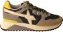 W6Yz Heren Sportschoenen in Topo Zwart Grijs - Thumbnail 1