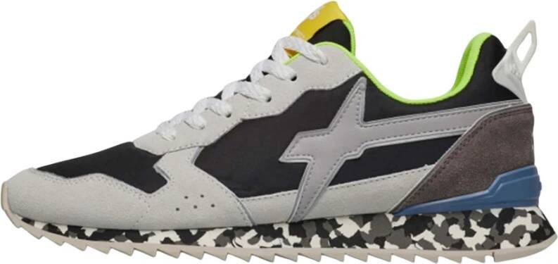 W6Yz Jet-M Sneakers met levendige kleurcontrasten