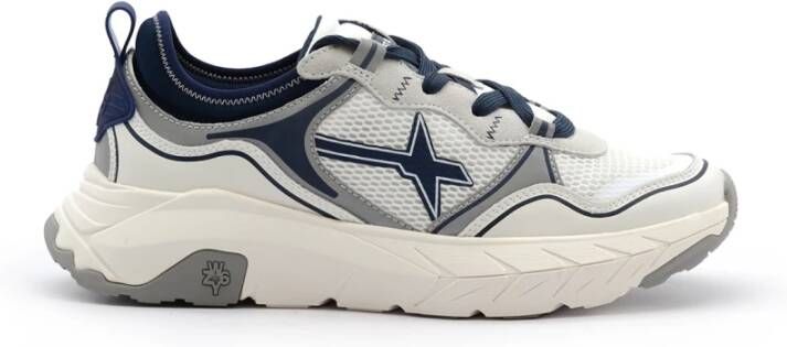 W6Yz Lichtgewicht Sneakers met Suède Accenten