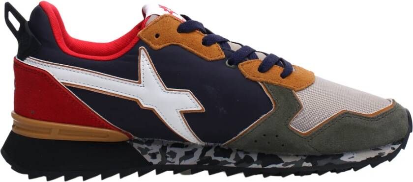 W6Yz Technical fabric and suede sneakers Jet-M. Multicolor Heren - Foto 1