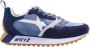 W6Yz Suede and technical fabric sneakers Loop-Uni. Blue Unisex - Thumbnail 2