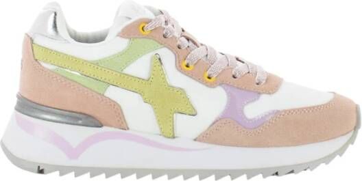 W6Yz en schoenen geregen yak 1m14 Roze