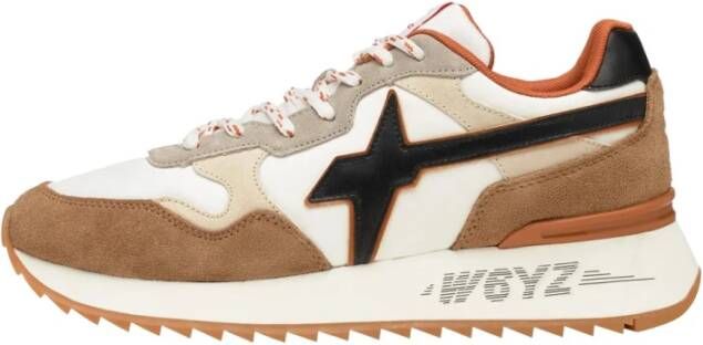 W6Yz Sneakers Bruin Heren