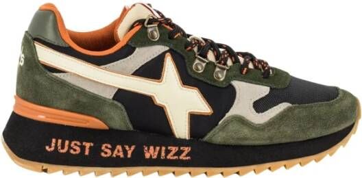 W6Yz Suede and technical fabric sneakers Yak-M. Multicolor Heren - Foto 5