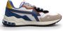 W6Yz Suede and technical fabric sneakers Breeze-M. Multicolor Heren - Thumbnail 1