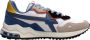 W6Yz Suede and technical fabric sneakers Breeze-M. Multicolor Heren - Thumbnail 6