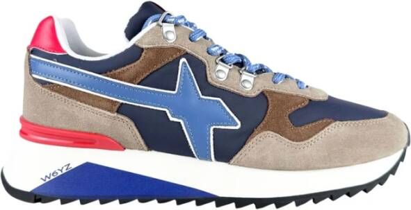 W6Yz Chunky Sneakers Bruin Multicolor Heren