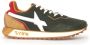 W6Yz Urban Running Sneaker met Suede Inzetstukken Multicolor Heren - Thumbnail 5