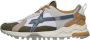 W6Yz Suede and technical fabric sneakers Breeze 3-M. - Thumbnail 1