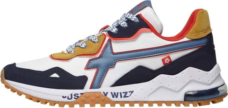W6Yz Suede and technical fabric sneakers Breeze-M. Multicolor Heren