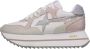 W6Yz Suede and technical fabric sneakers Deva W. - Thumbnail 1