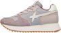 W6Yz Suede and technical fabric sneakers Jet-W. Pink Dames - Thumbnail 1