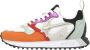 W6Yz Suede and technical fabric sneakers Loop-Uni. Orange Unisex - Thumbnail 1