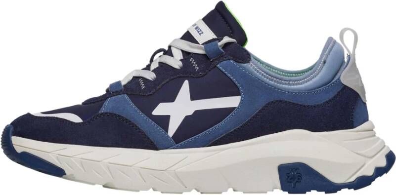 W6Yz Suede and technical fabric sneakers Next-M.