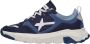 W6Yz Suede and technical fabric sneakers Next-M. - Thumbnail 1