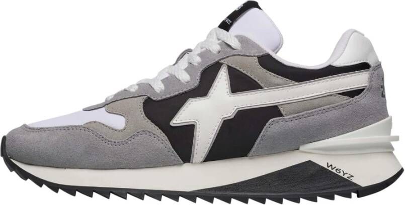 W6Yz Suede and technical fabric sneakers Yak-M.