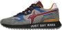W6Yz Suede and technical fabric sneakers Yak-M. Multicolor Heren - Thumbnail 4