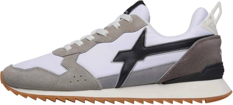 W6Yz Technical fabric and suede sneakers Jet-M.