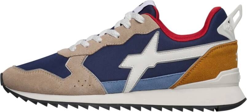 W6Yz Technical fabric and suede sneakers Jet-M.