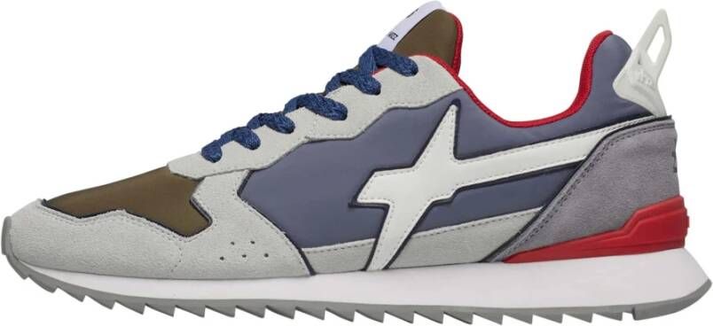 W6Yz Technical fabric and suede sneakers Jet-M.
