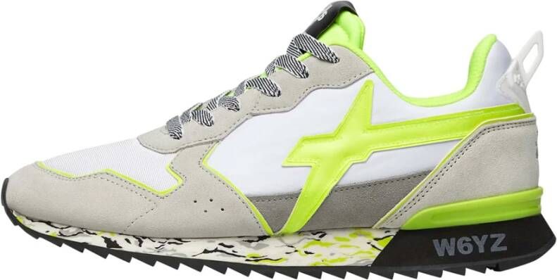 W6Yz Technical fabric and suede sneakers Jet-M.