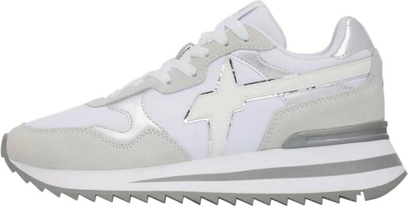 W6Yz Technische Stoffen en Suède Sneakers