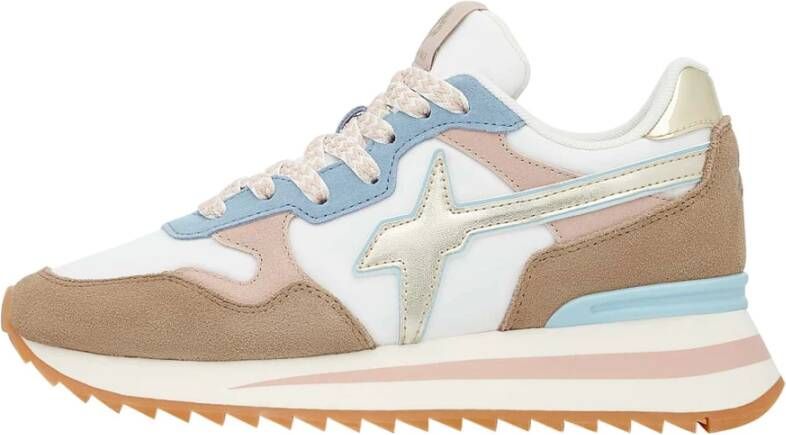 W6Yz Technical fabric and suede sneakers Yak-W.