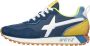 W6Yz Urban Running Sneaker met Suede Inzetstukken Multicolor - Thumbnail 1
