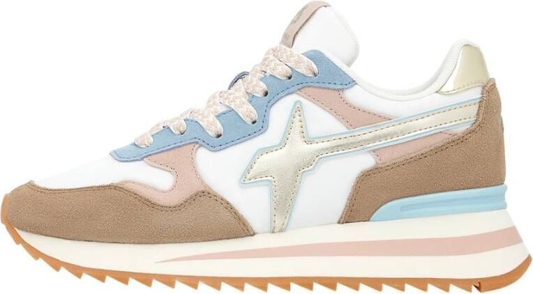 W6Yz Technical fabric and suede sneakers Yak-W.