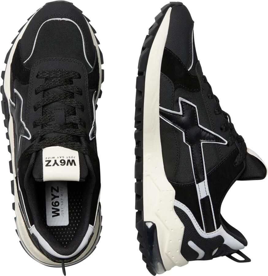 W6YZ Sneakers laag 'BREEZE 3-M.' zwart
