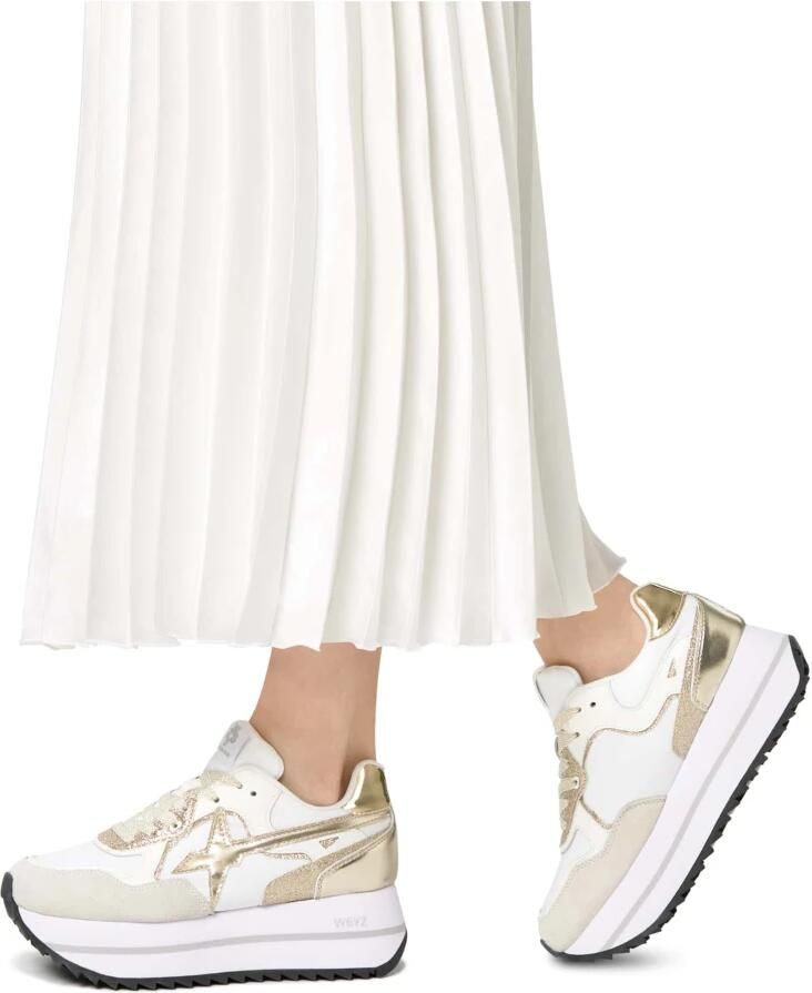 W6Yz Suede and technical fabric sneakers Deva W. - Foto 3