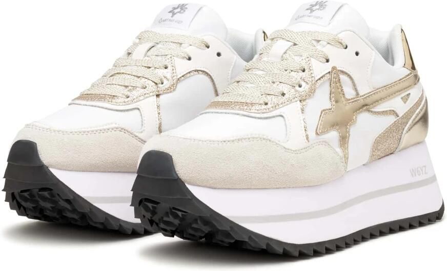 W6Yz Suede and technical fabric sneakers Deva W. - Foto 5