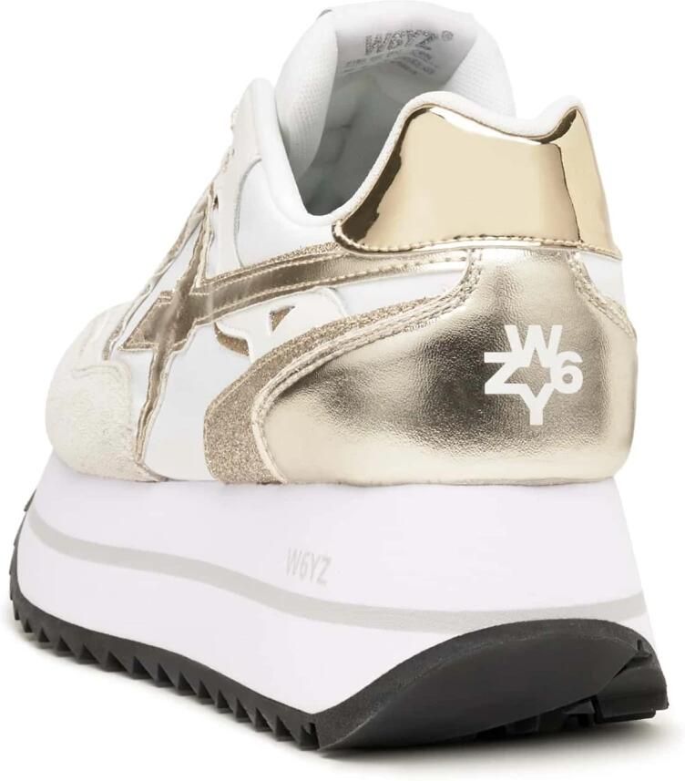 W6Yz Suede and technical fabric sneakers Deva W. - Foto 4