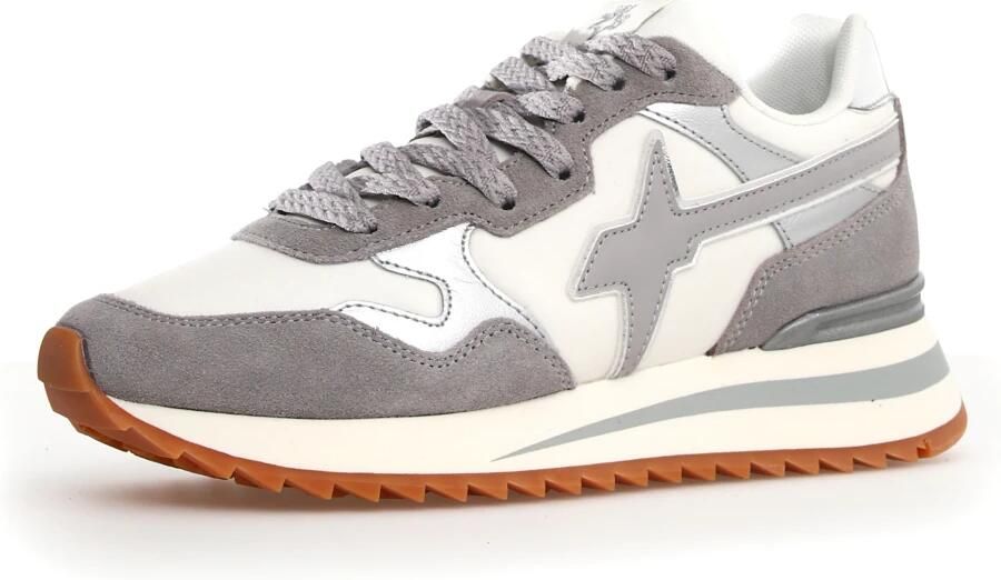 W6Yz Technical fabric and suede sneakers Yak-W. Gray Dames - Foto 4
