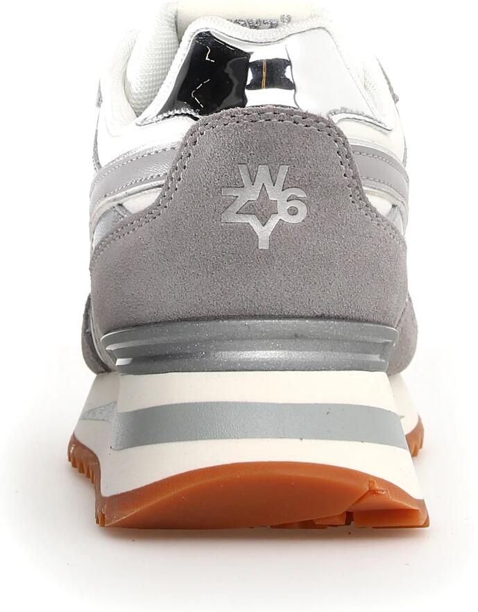 W6Yz Technical fabric and suede sneakers Yak-W. Gray Dames - Foto 3