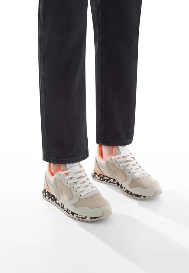 W6Yz Technical fabric and suede sneakers Jet-M. - Foto 3