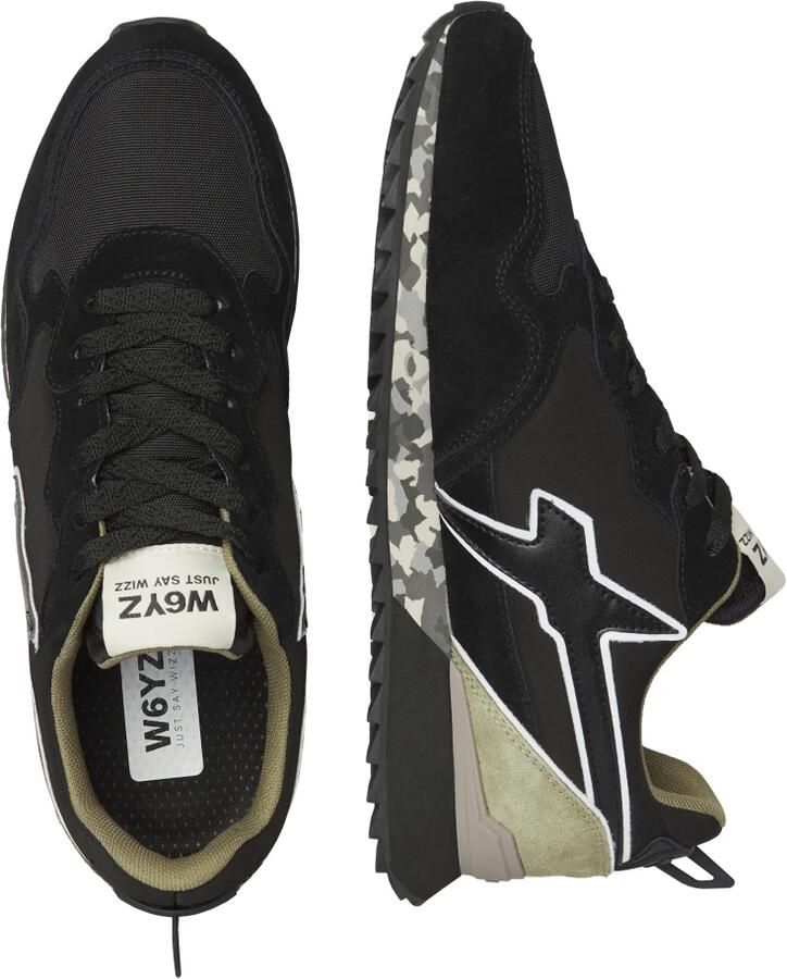 W6YZ Sneakers laag 'JET-M.' olijfgroen