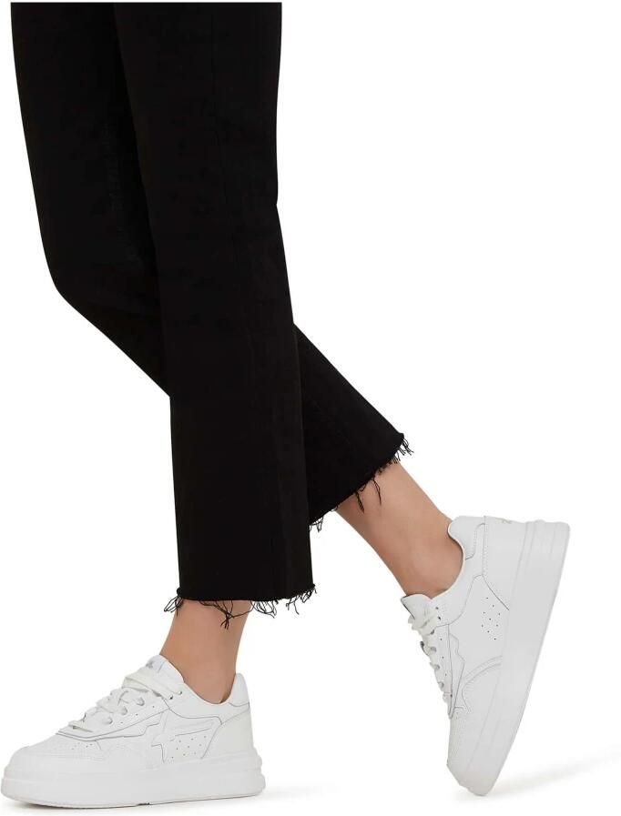 W6Yz Witte Sneakers met Geperforeerde Details - Foto 3