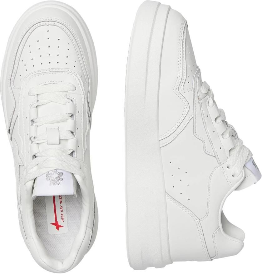 W6Yz Witte Sneakers met Geperforeerde Details - Foto 2