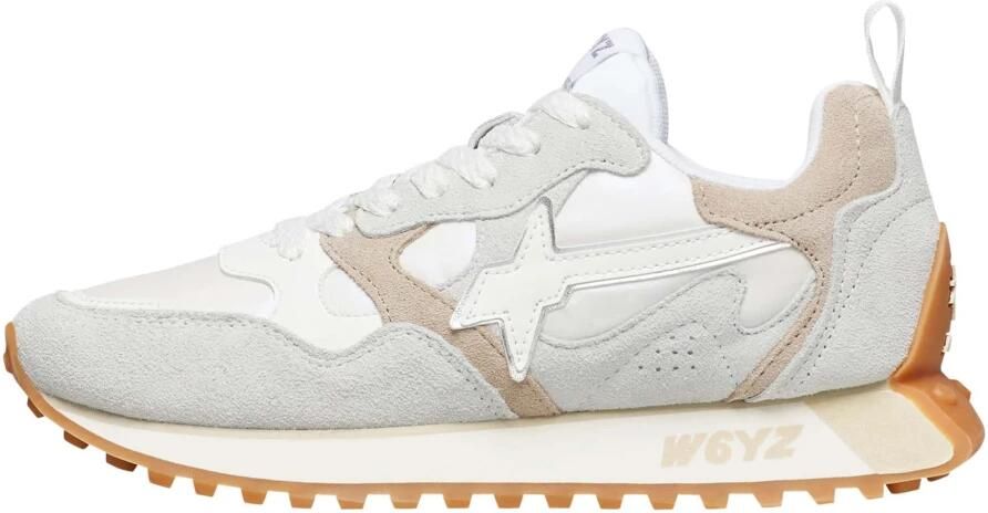 W6Yz Suede and technical fabric sneakers Loop-W.