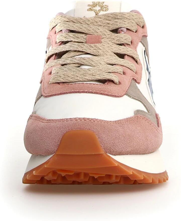 W6Yz Roze Animal Print Sneakers voor Vrouwen - Foto 2