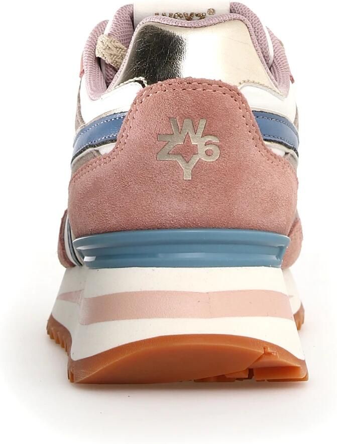 W6Yz Roze Animal Print Sneakers voor Vrouwen - Foto 3