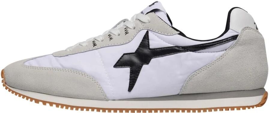 W6Yz Suede and technical fabric sneakers Samoa-Uni.