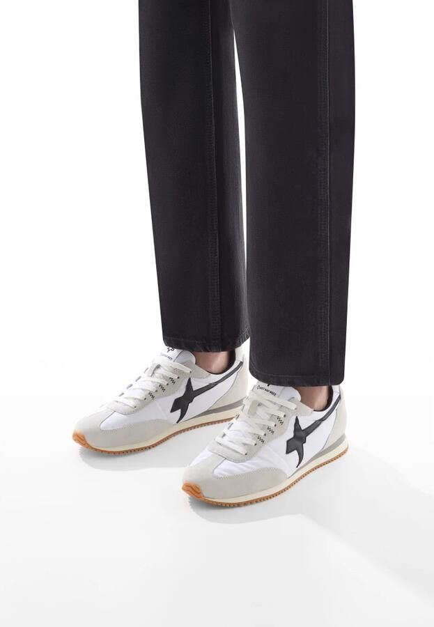 W6Yz Suede and technical fabric sneakers Samoa-Uni. - Foto 3