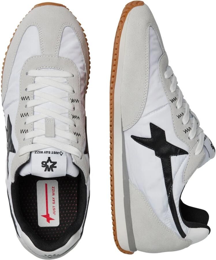 W6Yz Suede and technical fabric sneakers Samoa-Uni. - Foto 2